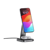 Satechi 2-i-1 Qi2 Sammenleggbart Trådløst Ladestativ