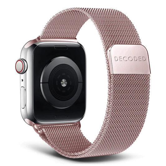 Decoded 49/46 mm Milan strap - Rosegull