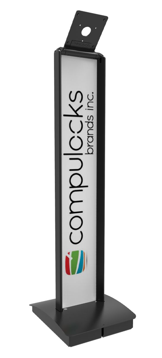 Compulocks BrandMe gulvstativ - svart