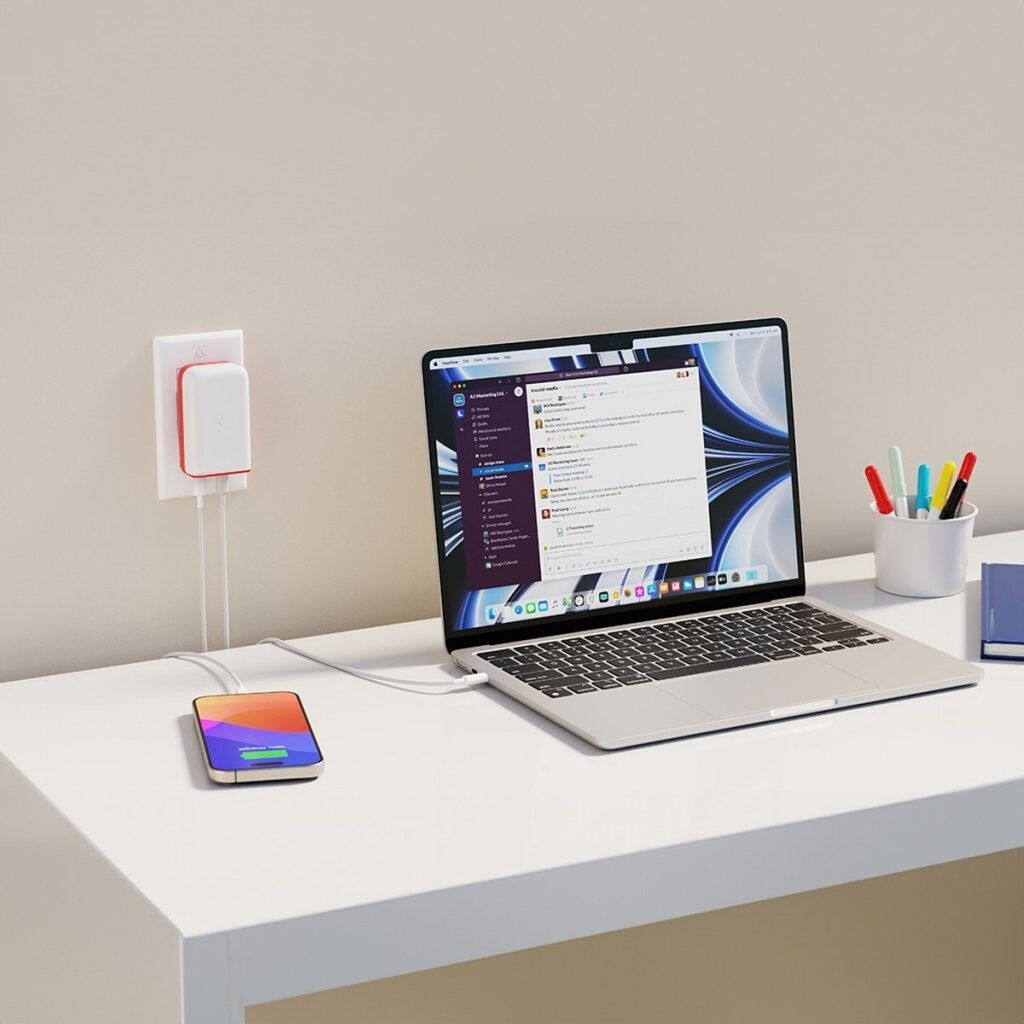 Twelve South PlugBug USB-C Vegglader med Find My 50W