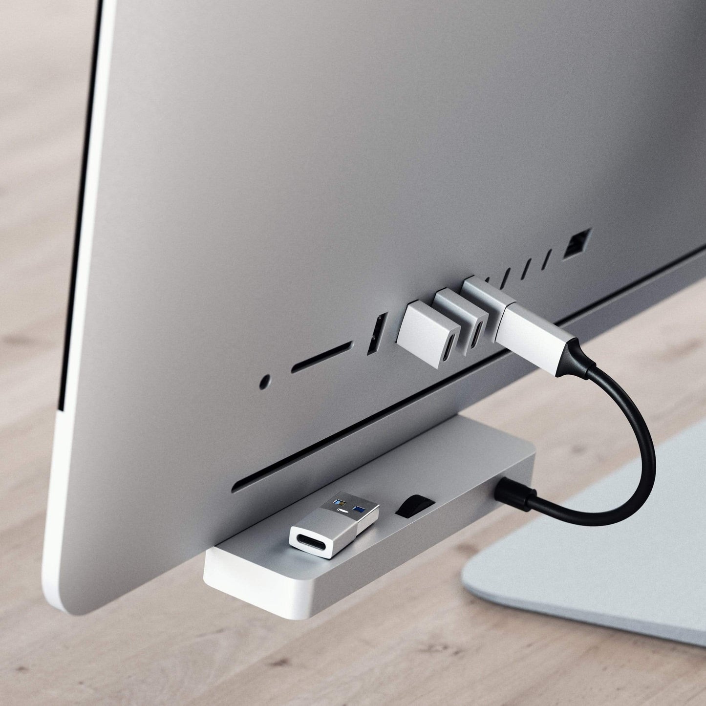 Satechi USB-A til USB-C adapter - Sølv