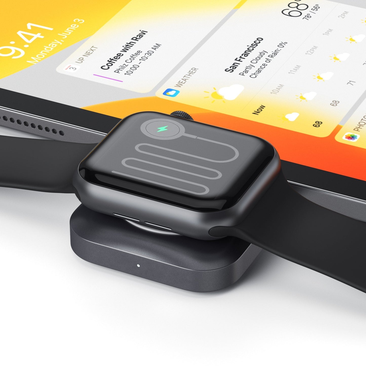 Satechi USB-C-lader for Apple Watch