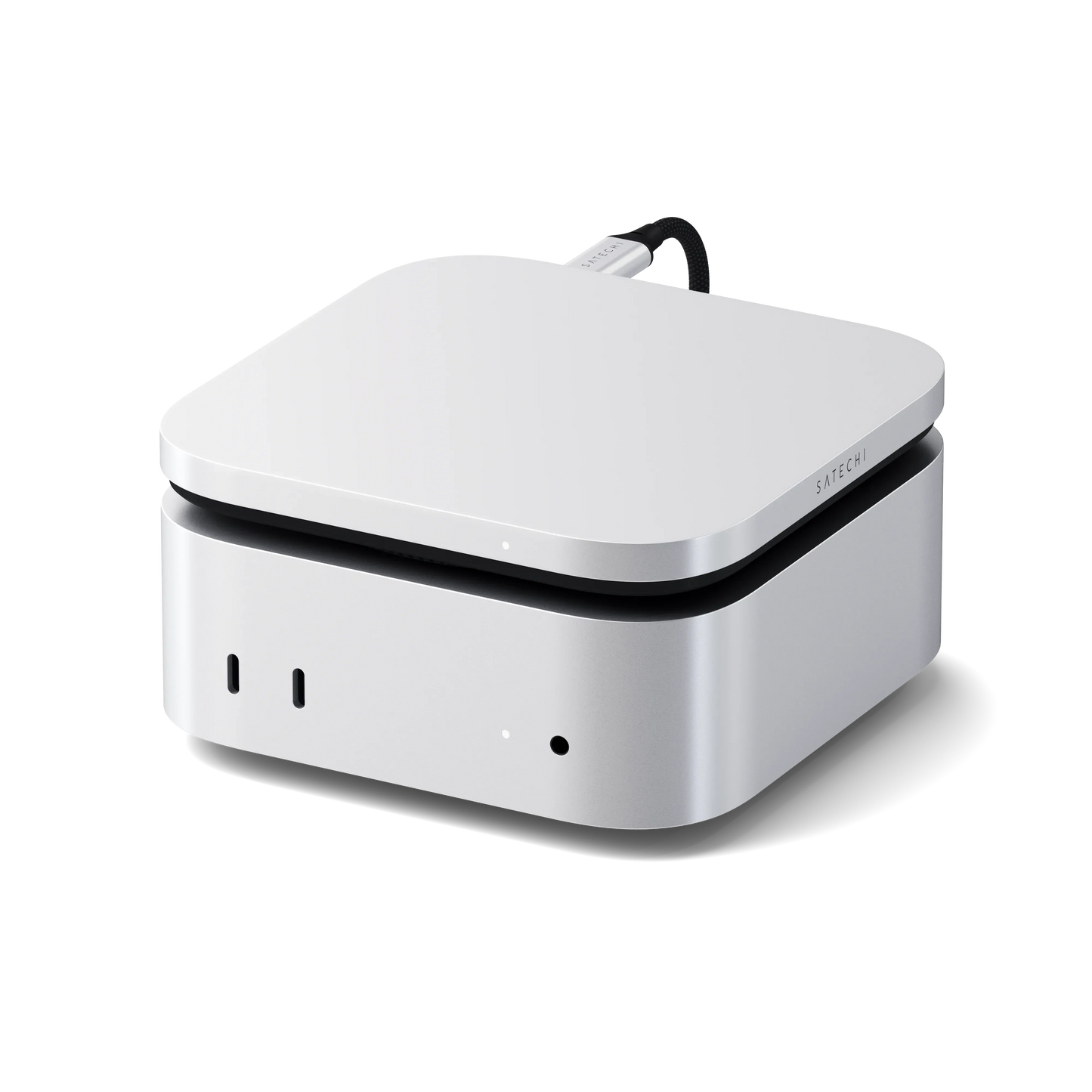 Satechi USB4 Slim NVMe SSD-kabinett til Mac mini