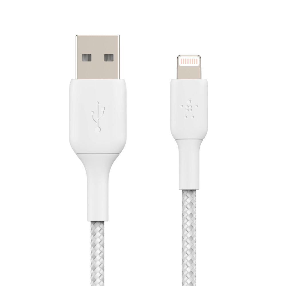 Belkin 2m USB-A til Lightning ladekabel - Hvit