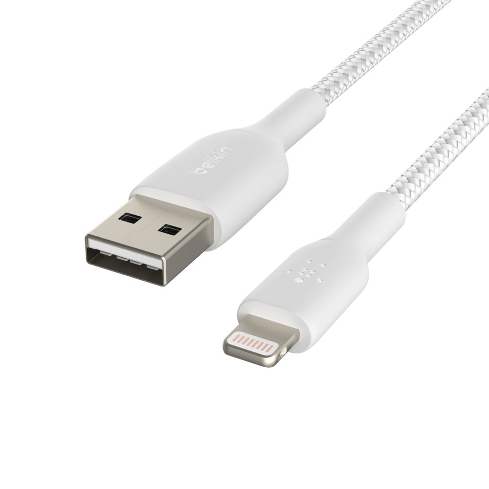 Belkin 2m USB-A til Lightning ladekabel - Hvit