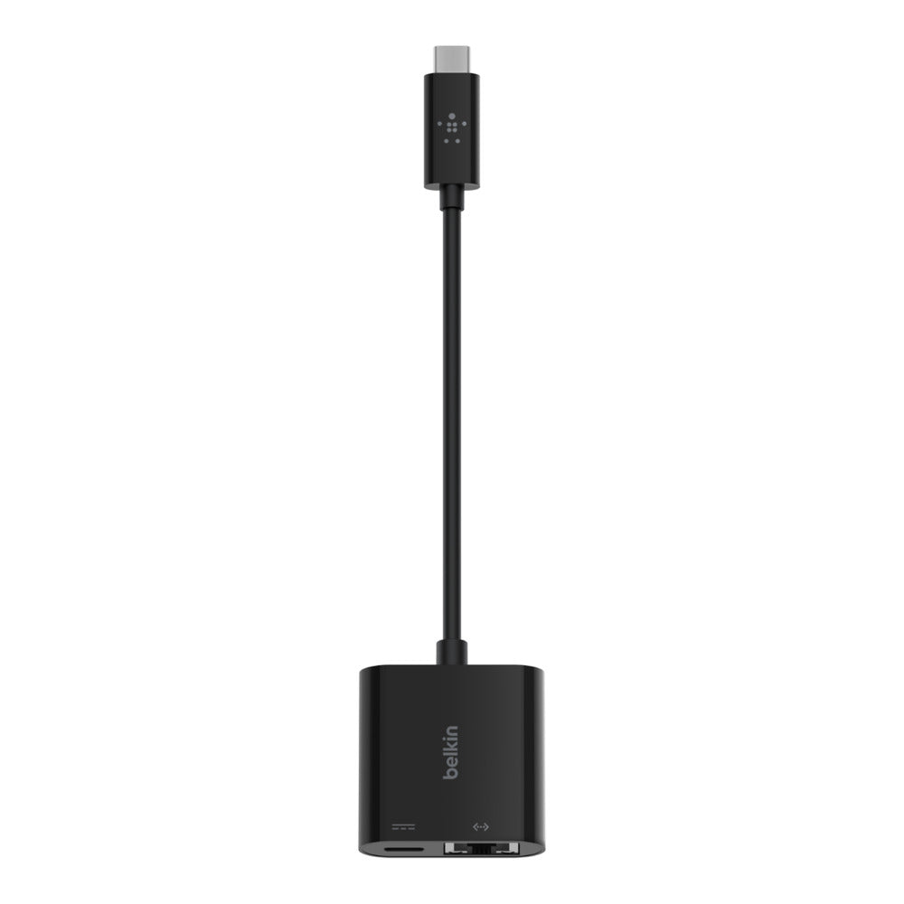 Belkin USB-C til Ethernet adapter med lading