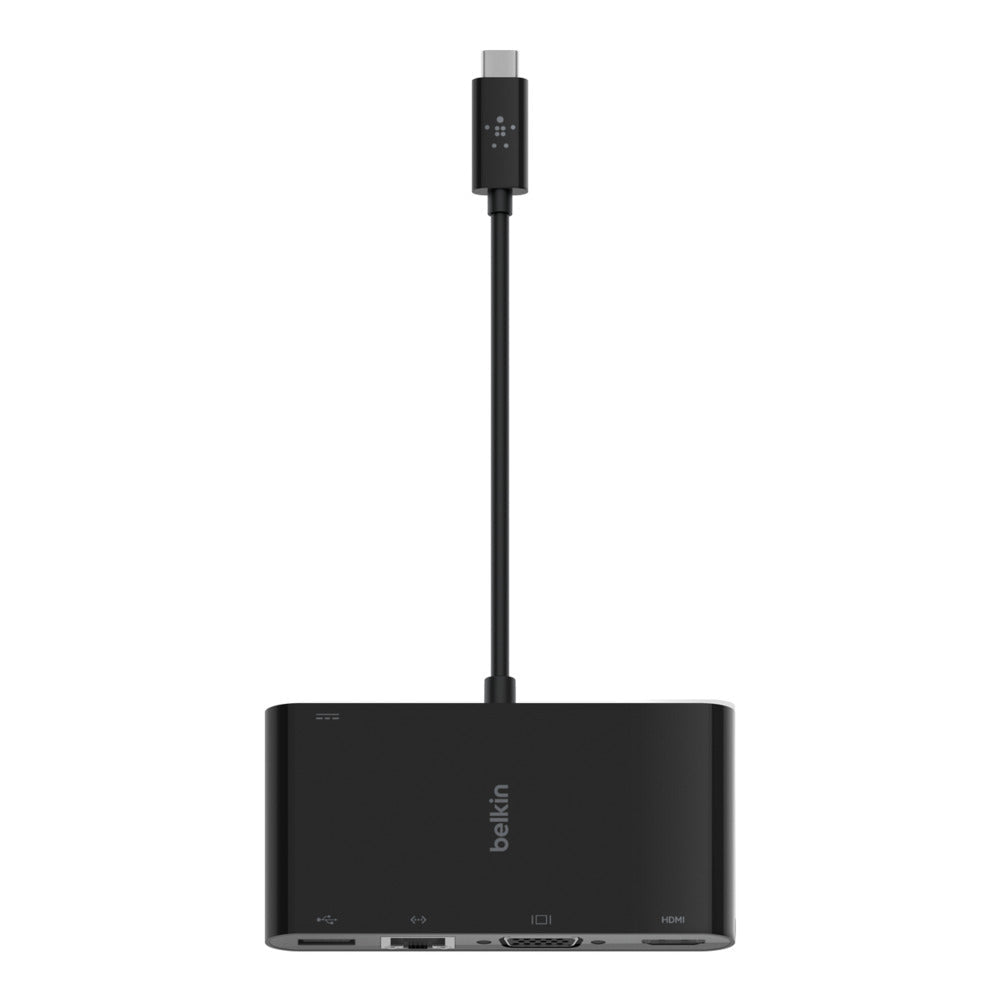 Belkin USB-C til Multimedia adapter med lading