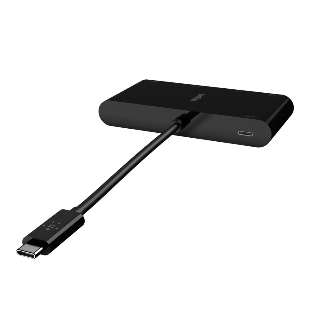 Belkin USB-C til Multimedia adapter med lading